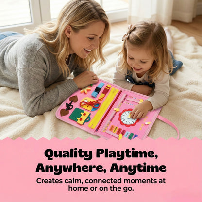 SnugScreen™ Montessori Quiet Time Busy Board