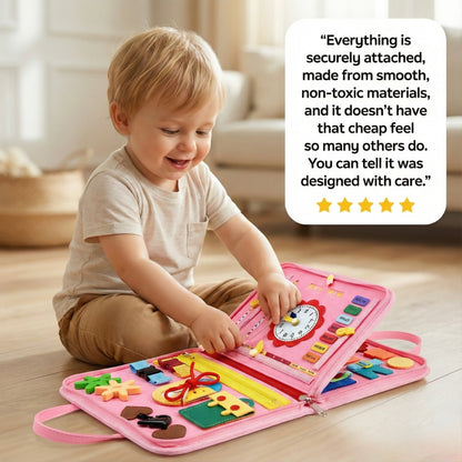 SnugScreen™ Montessori Quiet Time Busy Board