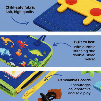 SnugScreen™ Montessori Quiet Time Busy Board